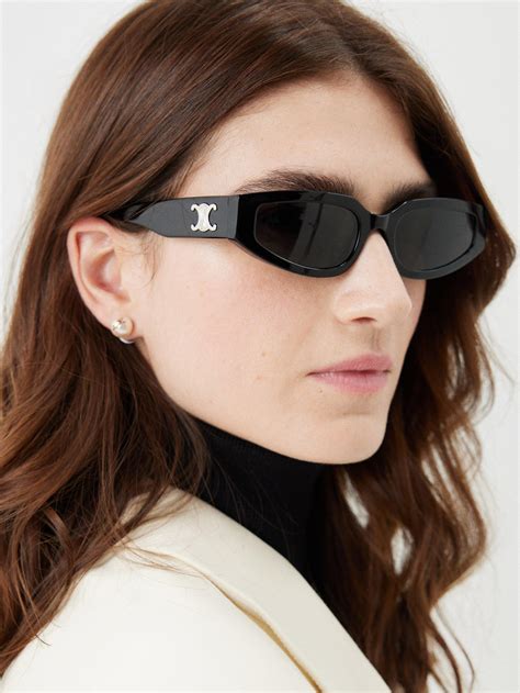 celine bevel sunglasses|celine cat eye.